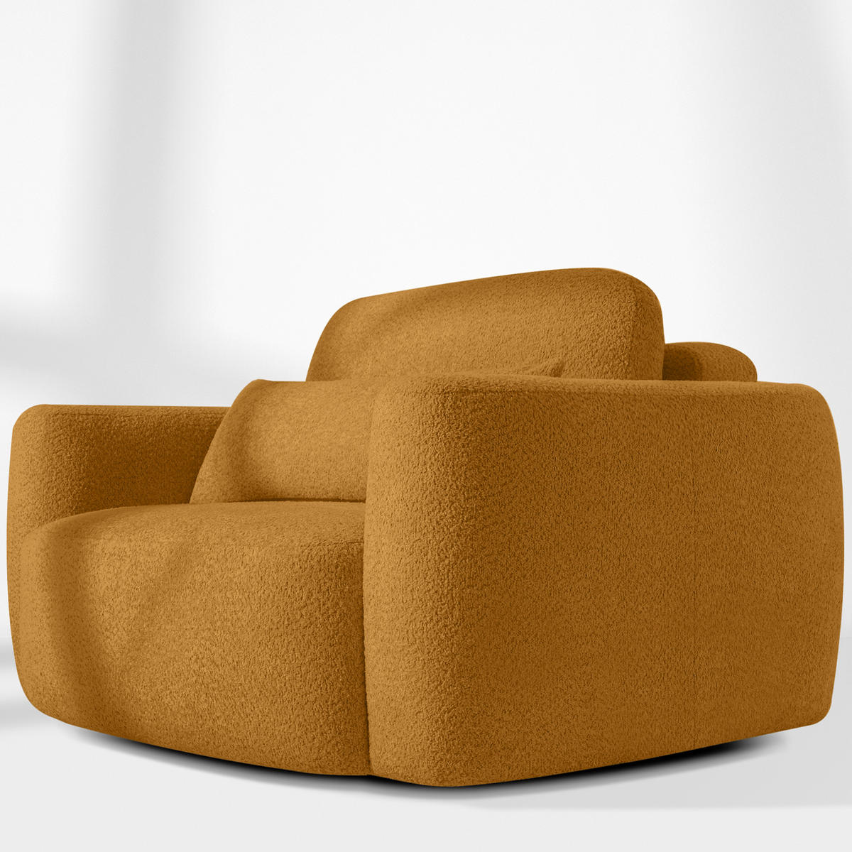 SESSEL ELOSA - Honig, Holz/Textil (145/85/115cm) - KONSIMO®