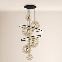 LED-GALERIELEUCHTE Fusion Schwarz/Goldfarben - Schwarz, Metall (150/150/500cm) - s.luce