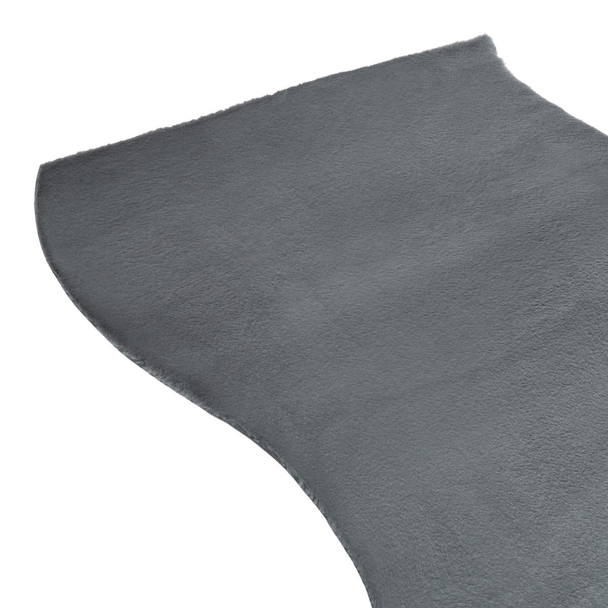 KOBEREC Tmavě šedý 160/230 cm Tangra - šedá/tmavě šedá, plast (160/230cm) - Beliani