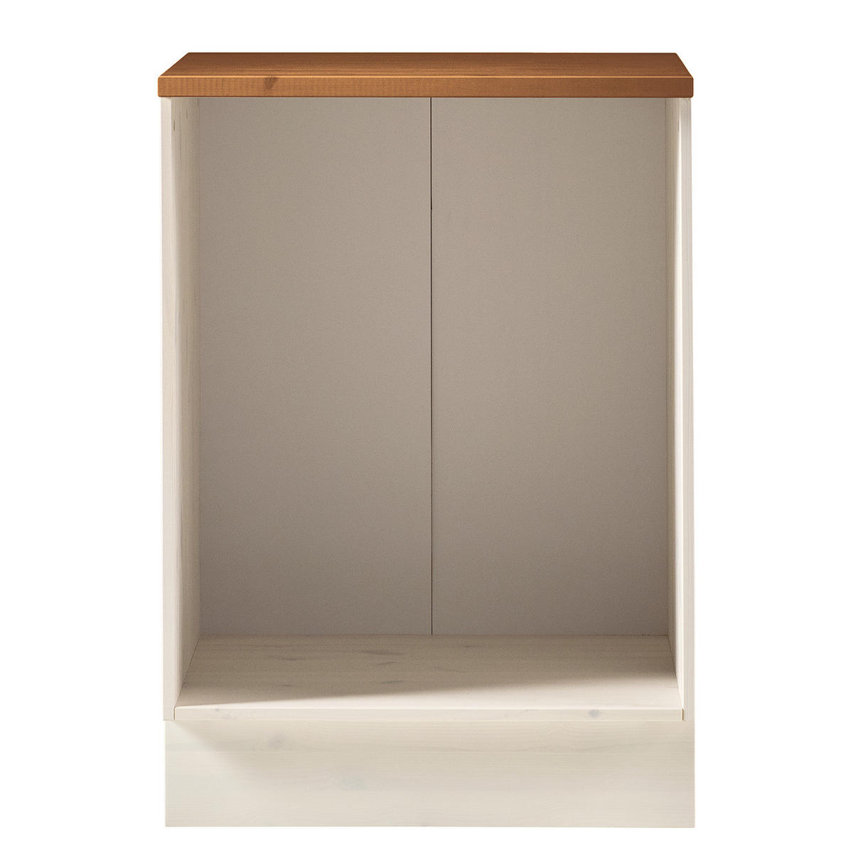 KÜCHENZEILE - Kiefer massiv - Kieferfarben, Holz (300/205/60cm) - home24