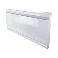 WANDHEIZUNG Weiß mit interner Gusseisenplatte und WiFi-Steuerung 2000 W - Weiß, Metall (90/55/10cm) - Purline
