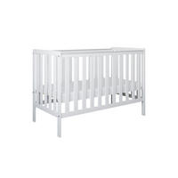 BABYBETT Lio - Weiß, Holzwerkstoff (60/120cm) - kiki design