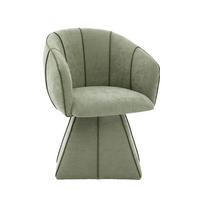 SESSEL,DREHSESSEL mit 360°-Drehfunktion und hoher Rückenlehne, Grün - Grün, Textil (56/74/54cm) - PARAFTA HOME