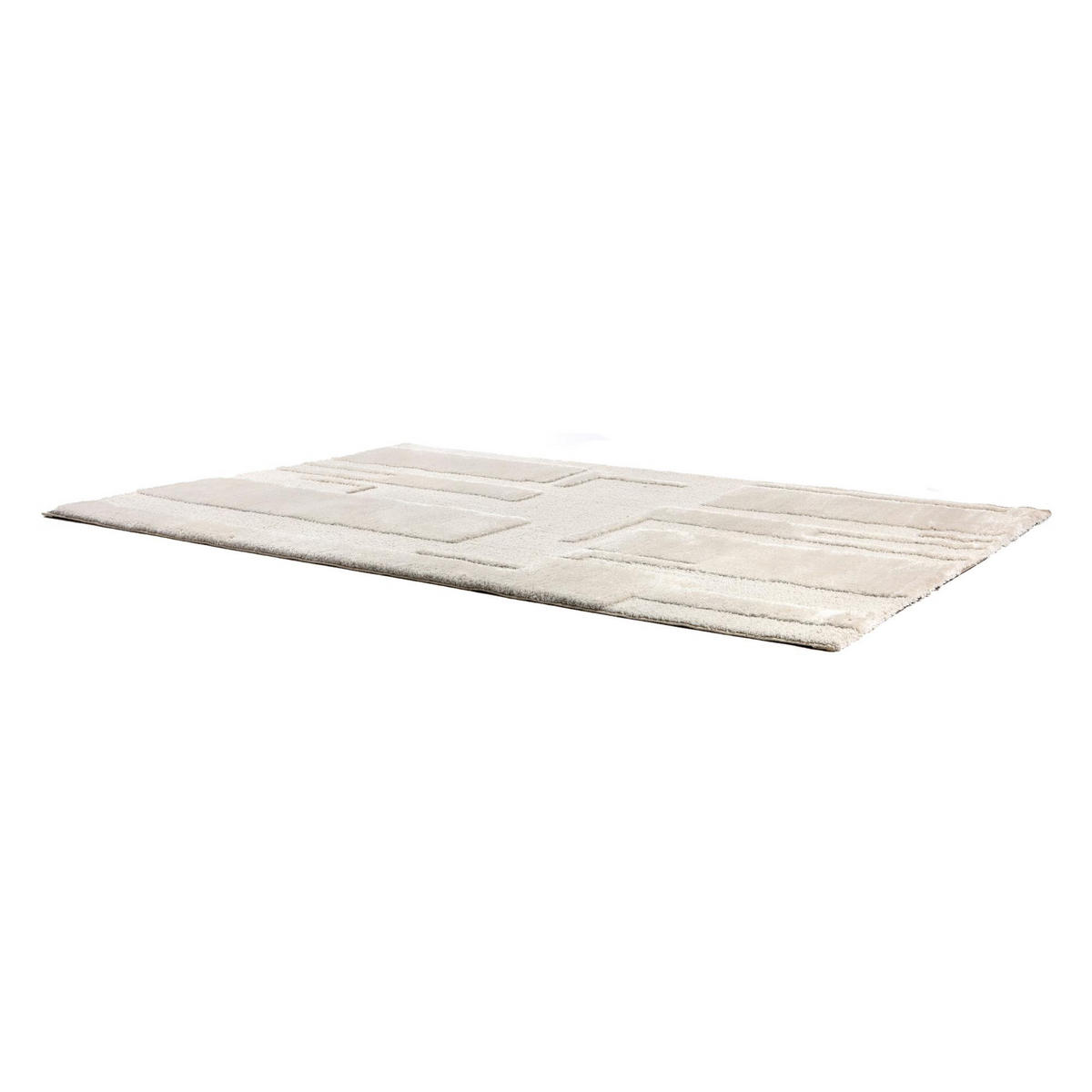 TEPPICH Louka elfenbein 200 x 290 x 2 cm - Weiß, Textil (200/290cm) - Vivaraise
