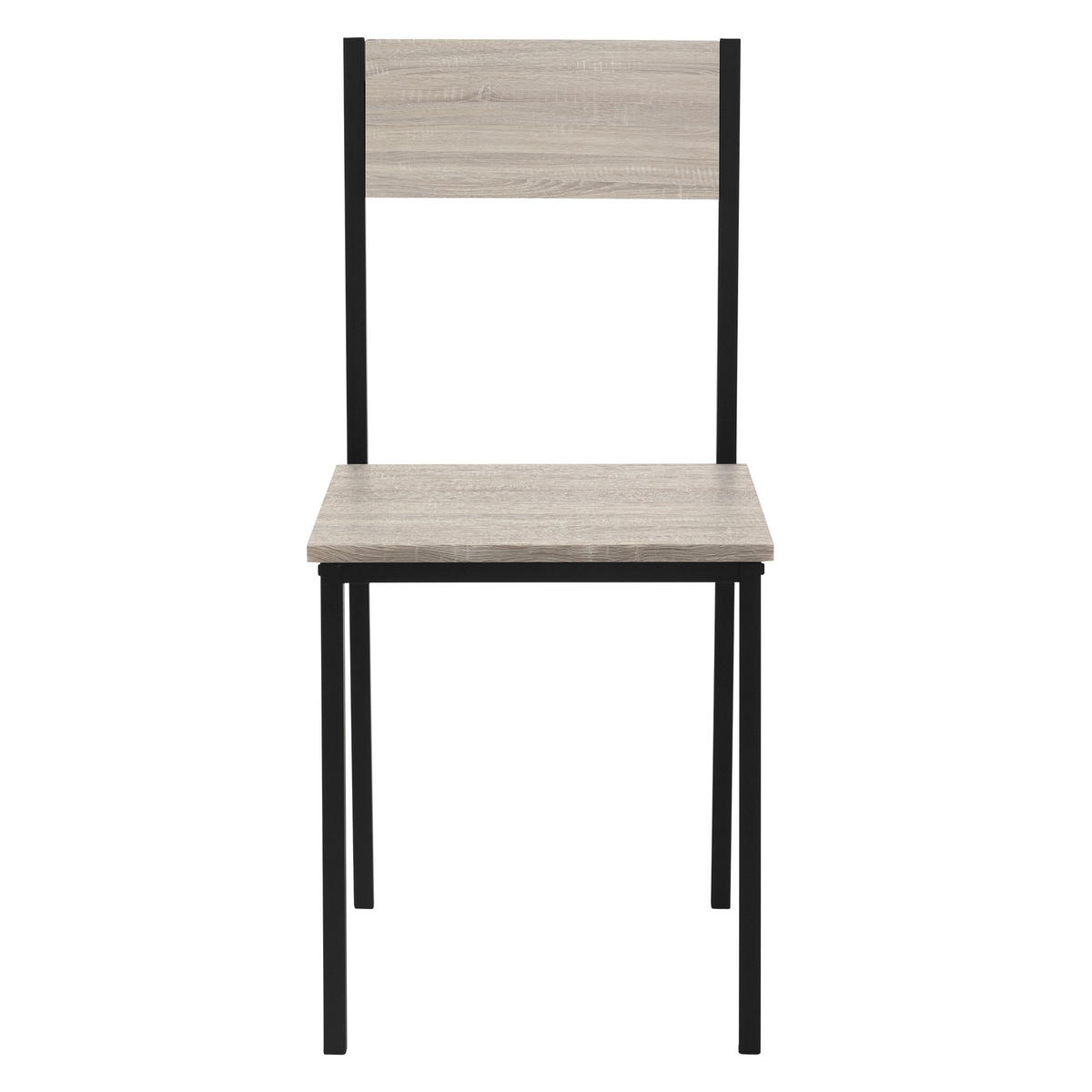 ESSTISCH Set 4-teilig - Graubraun, Holzwerkstoff (70/86.5/110cm) - ML-DESIGN