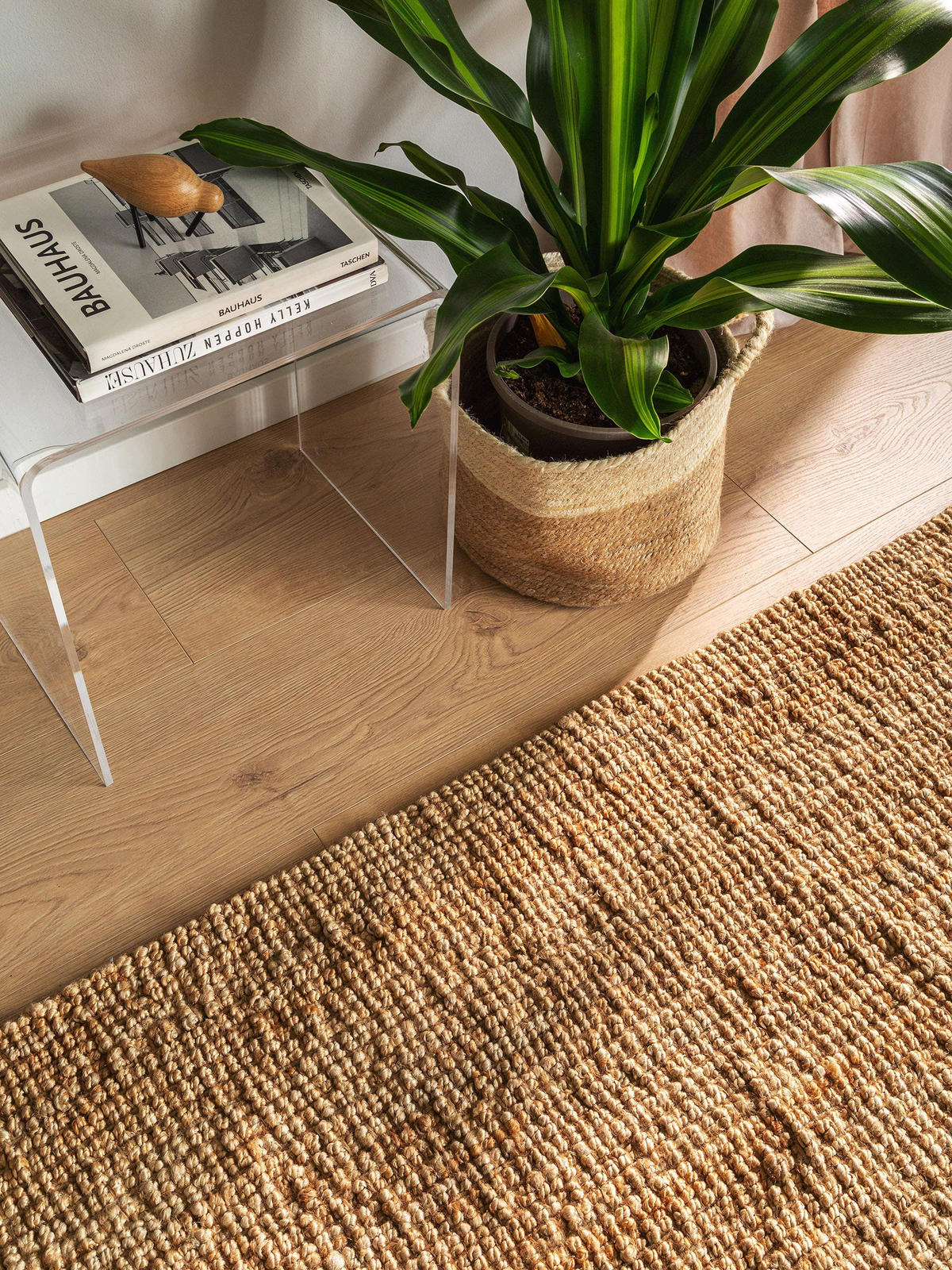 JUTETEPPICH Svea Natur 80x250 cm - Naturfarben, Textil (80/250cm) - benuta Pure