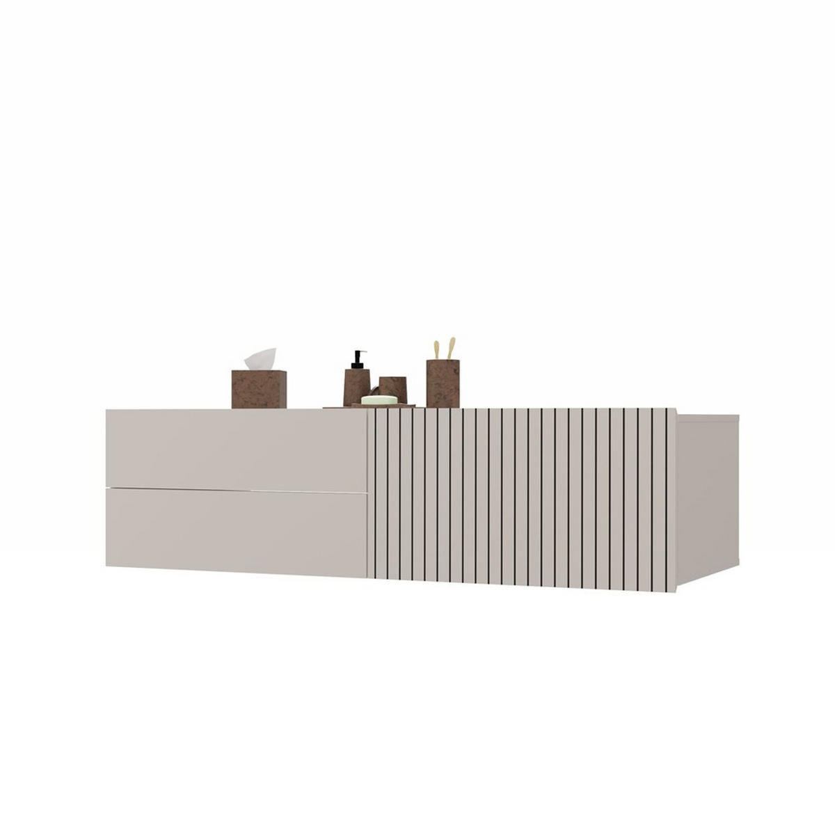 MASCĂ PENTRU LAVOAR cașmir 140/38/53 - cașmir, compozit lemnos (140/38/53cm) - RAUMHIRSCH FURNITURE