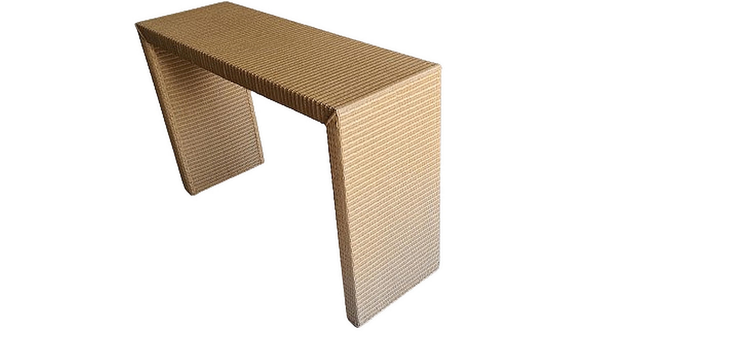 KONSOLENTISCH Cora - Hellbraun, Holzwerkstoff (120/40/78cm) - Sedex