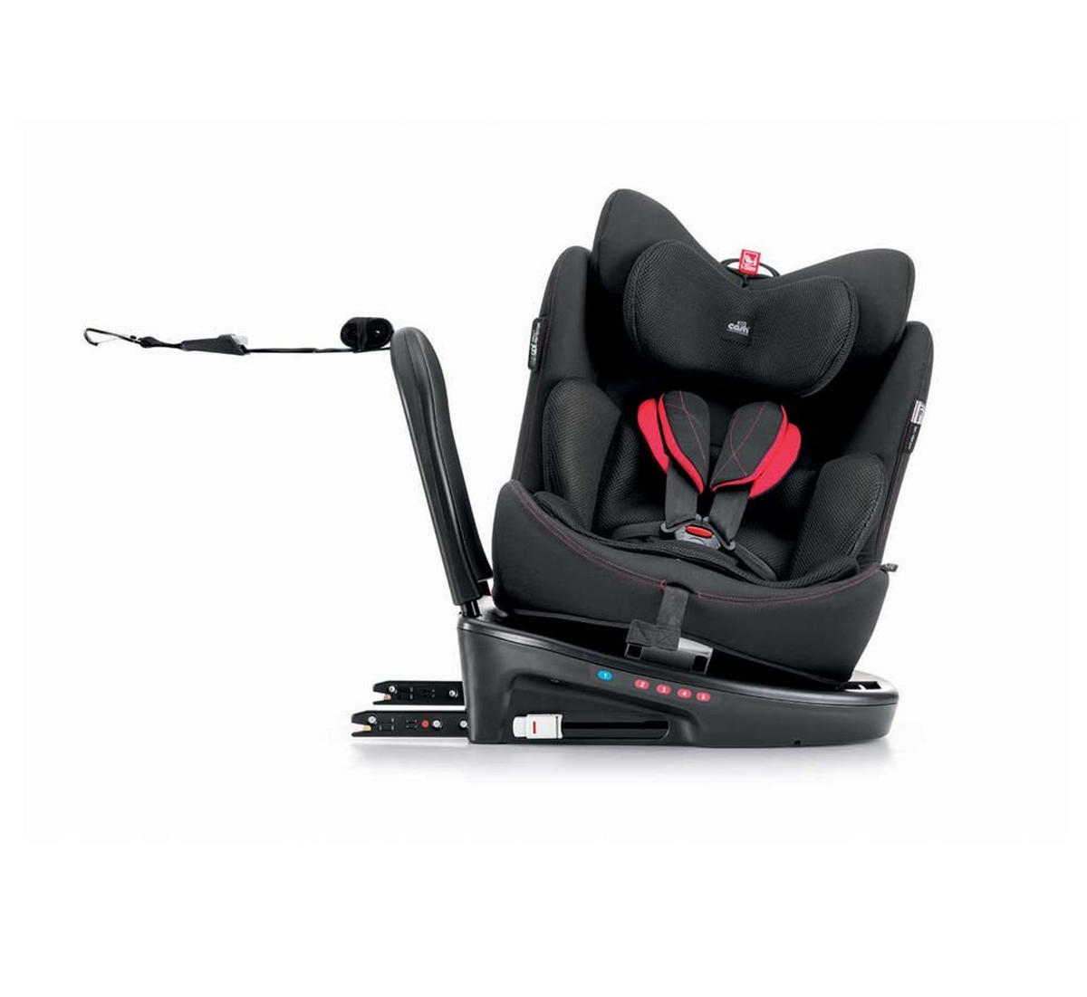 KINDERAUTOSITZ Tour I-Size Autositz - Schwarz, Kunststoff (219/470/315cm) - Cam il Mondo del Bambino S.p.A.