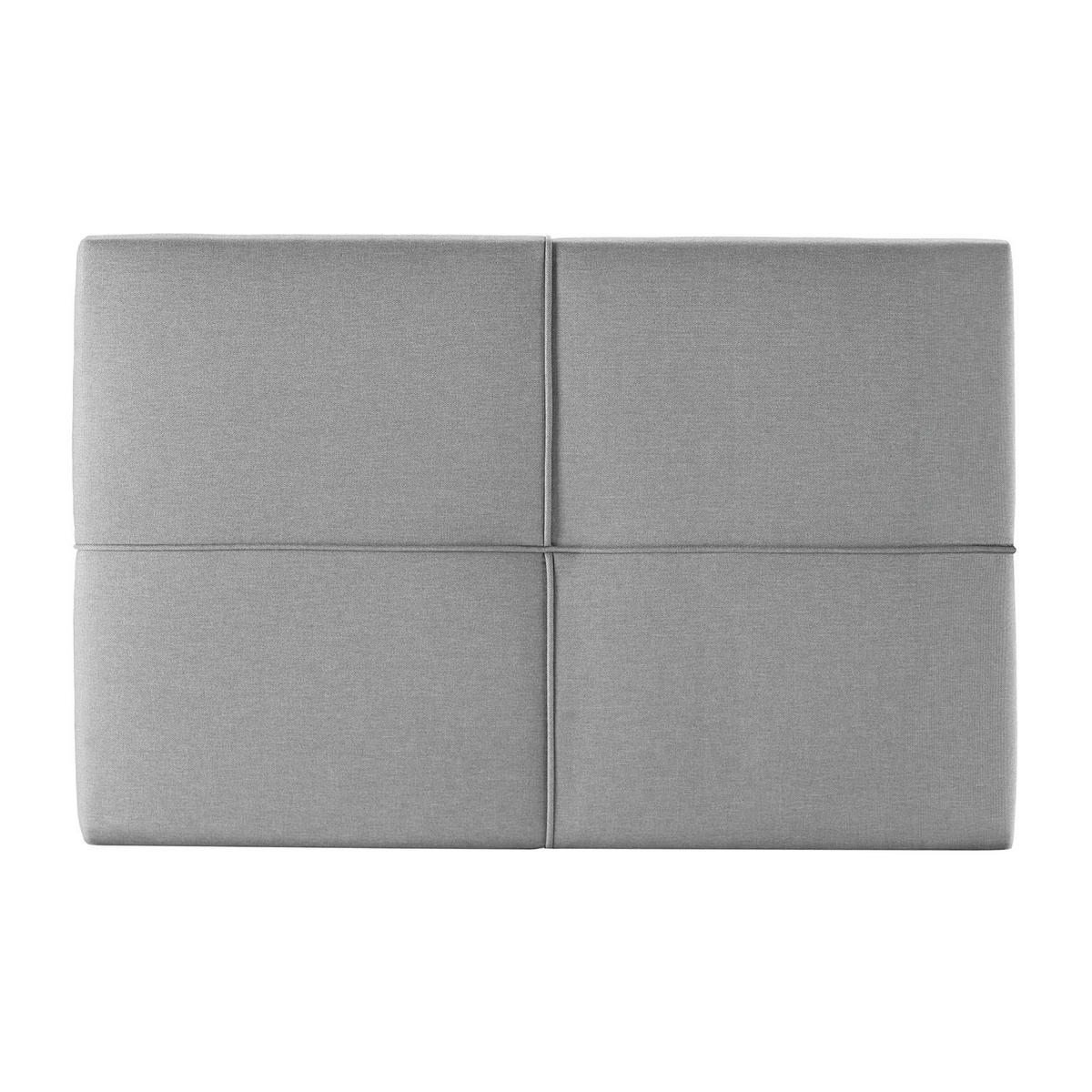 KOPFTEIL Sicilia 90x60 cm Grau - Grau, Textil (6/90/90cm) - VS Venta-stock