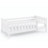 KINDERBETT Holzbett LUMBE - Weiß, Holz (80/160cm) - KONSIMO®