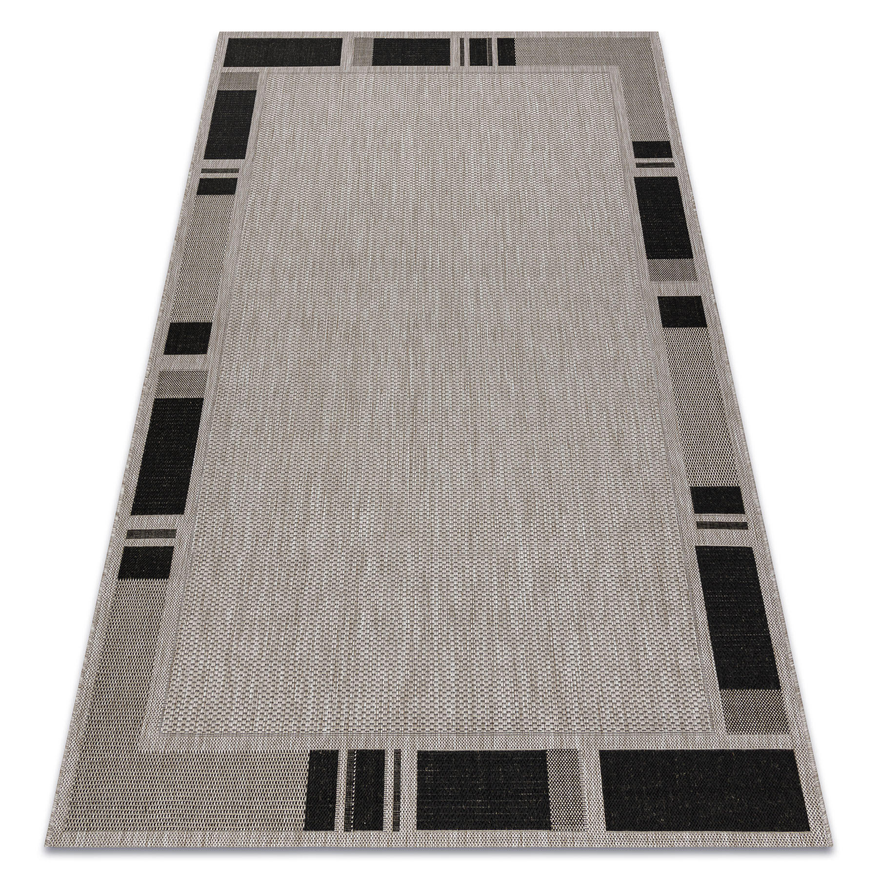 TEPPICH Floorlux 120/170 cm - Grau, Textil (120/170cm) - rugsX