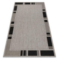 TEPPICH Floorlux 240/330 cm - Grau, Textil (240/330cm) - rugsX