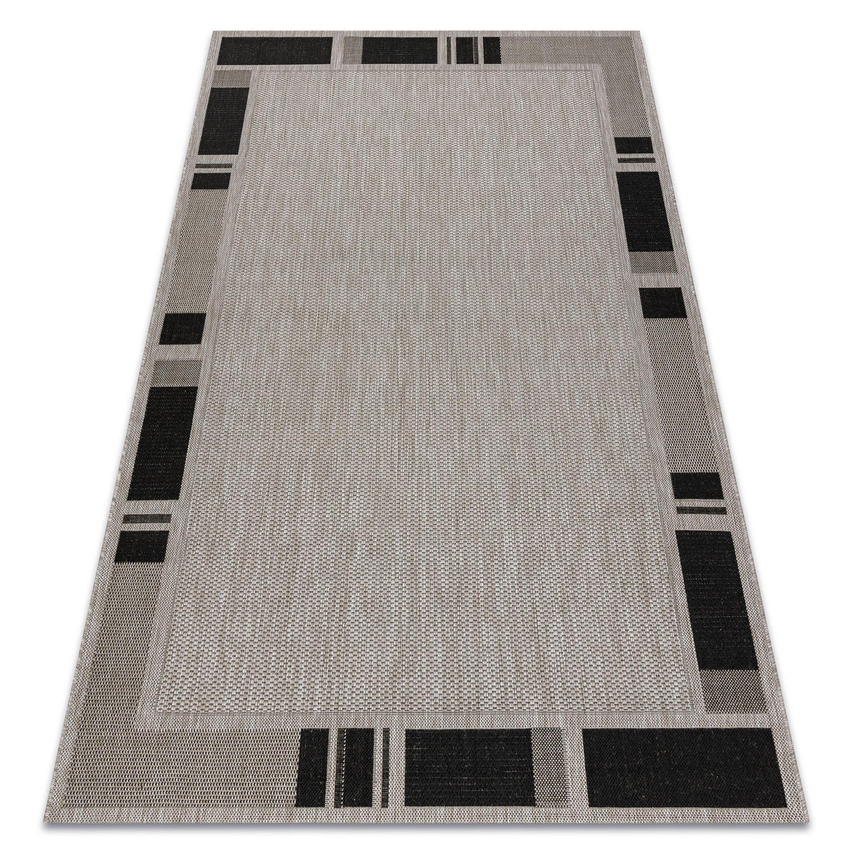 TEPPICH Floorlux 240/330 cm - Grau, Textil (240/330cm) - rugsX