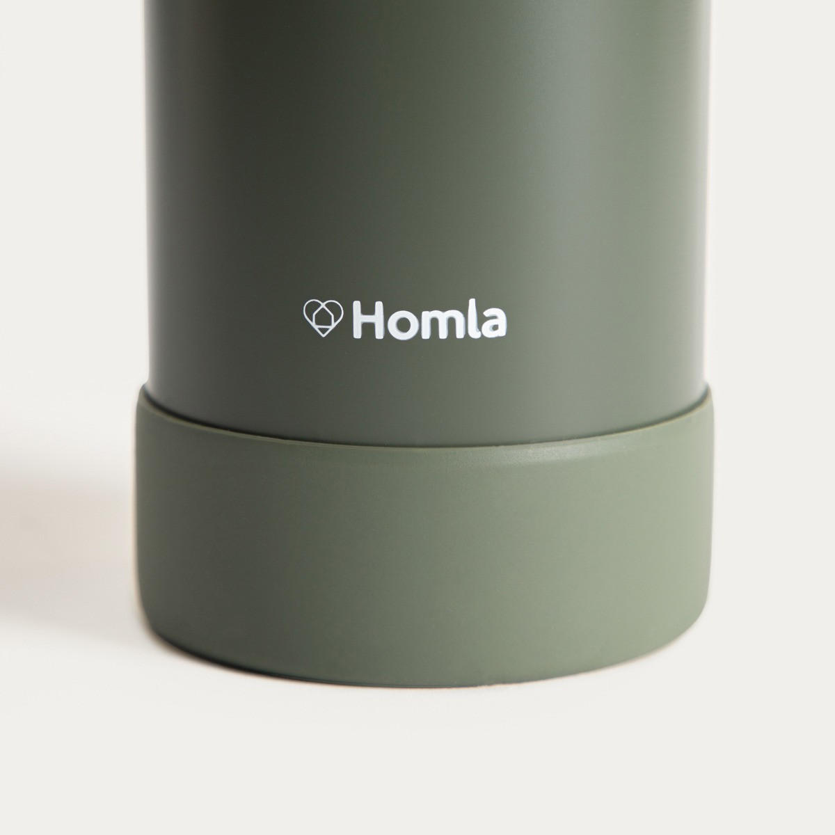 THERMOSFLASCHE Lunare Khaki 660 ml - Grün, Metall (0.66L) - Homla