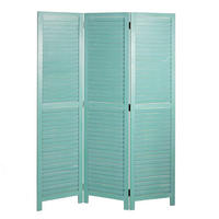 PARAVENT Grün - Grün, Holz (120/170/2cm) - MCW