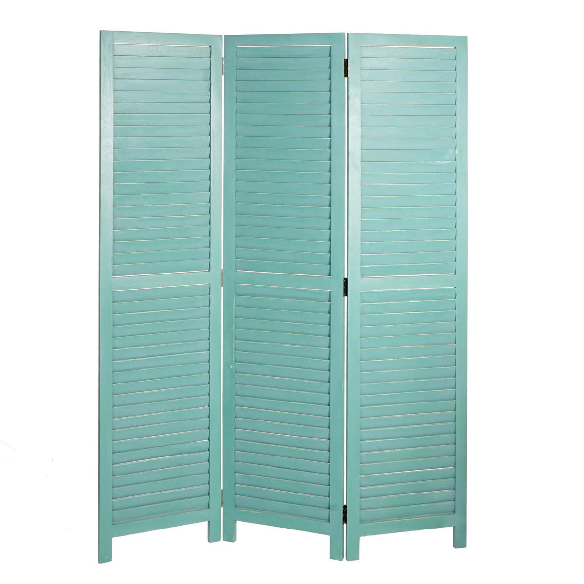PARAVENT Grün - Grün, Holz (120/170/2cm) - MCW