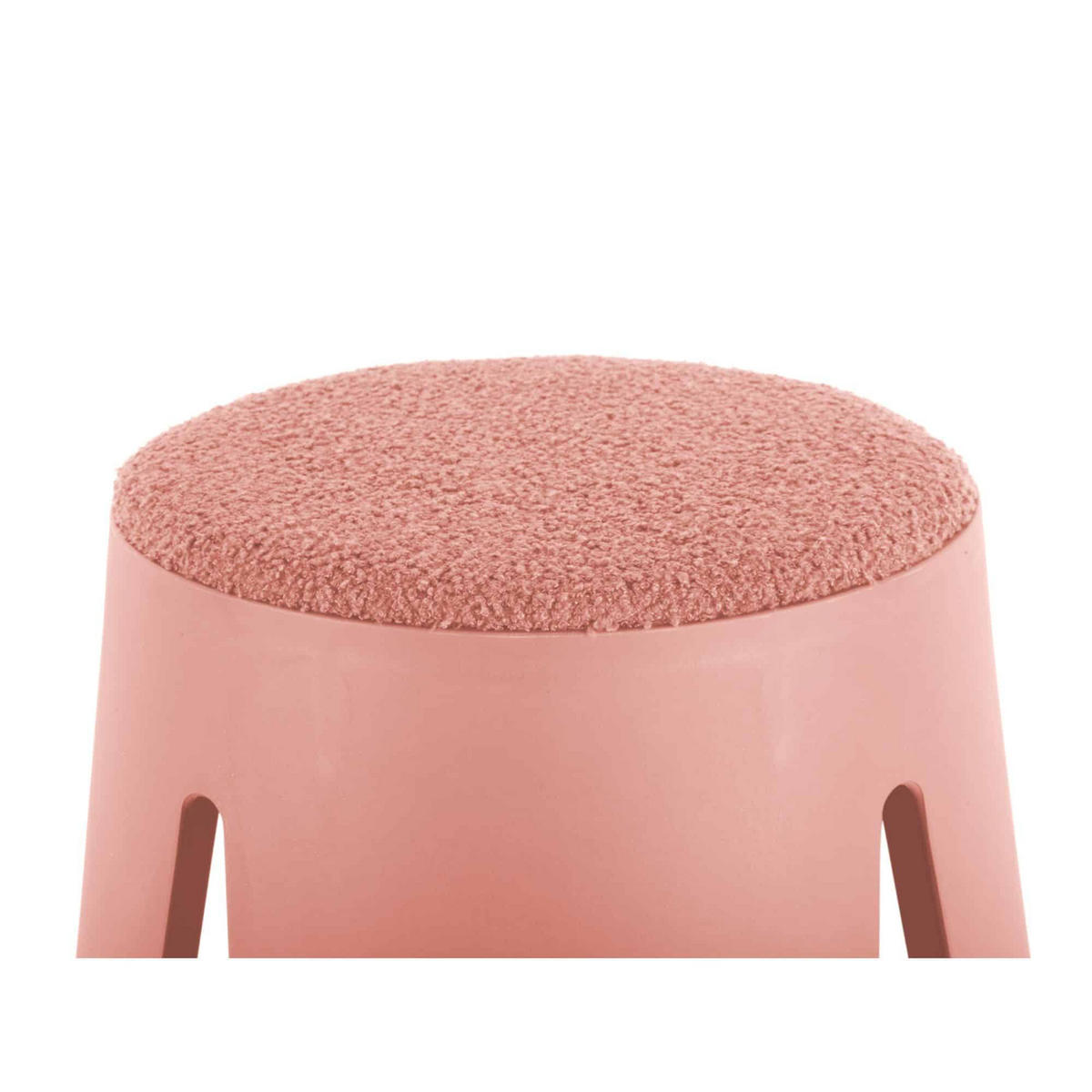 HOCKER Savor 44/44/46 cm - Pink, Kunststoff (44/46/44cm) - Leitmotiv