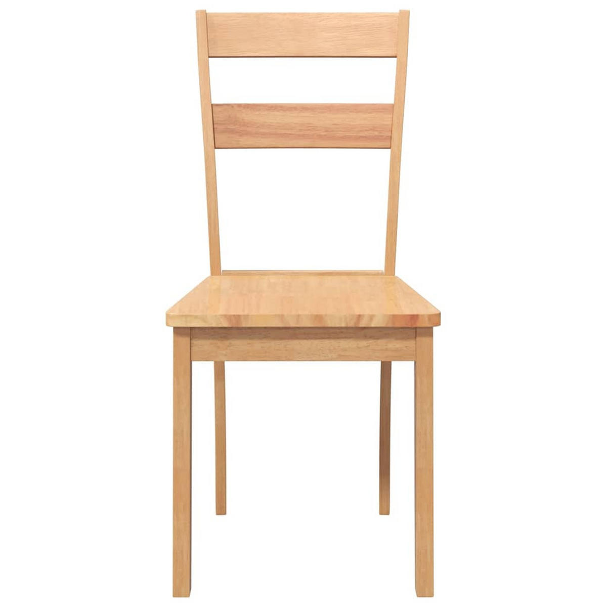 STUHL-SET 2 Stk Kranzhain 40/89/48 cm - Braun, Holz (40/89/48cm) - ZMH