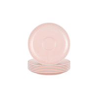 KOMBI-UNTERTASSEN Amina Rosé ø 16 cm 6er Set - Rosa, Keramik (16cm) - Seltmann Weiden