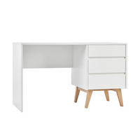 PISAĆI STOL Bijelo i drvo - bijela, drvni materijal (62/125/75cm) - Petits-meubles