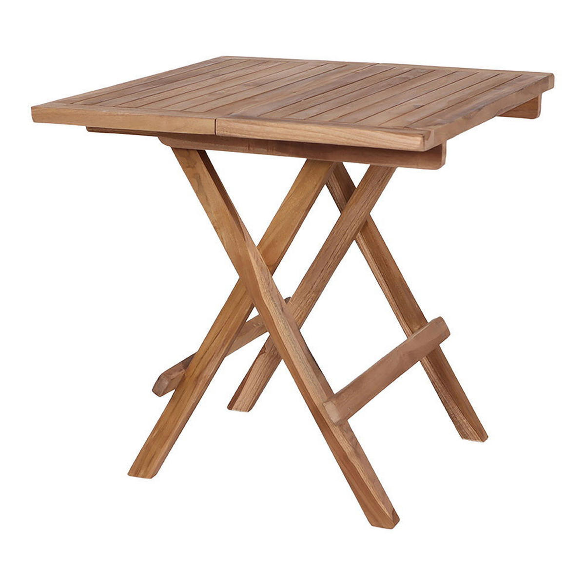 BEISTELLTISCH Bilbao - Teakfarben, Holz (50/50/50cm) - tinkaro
