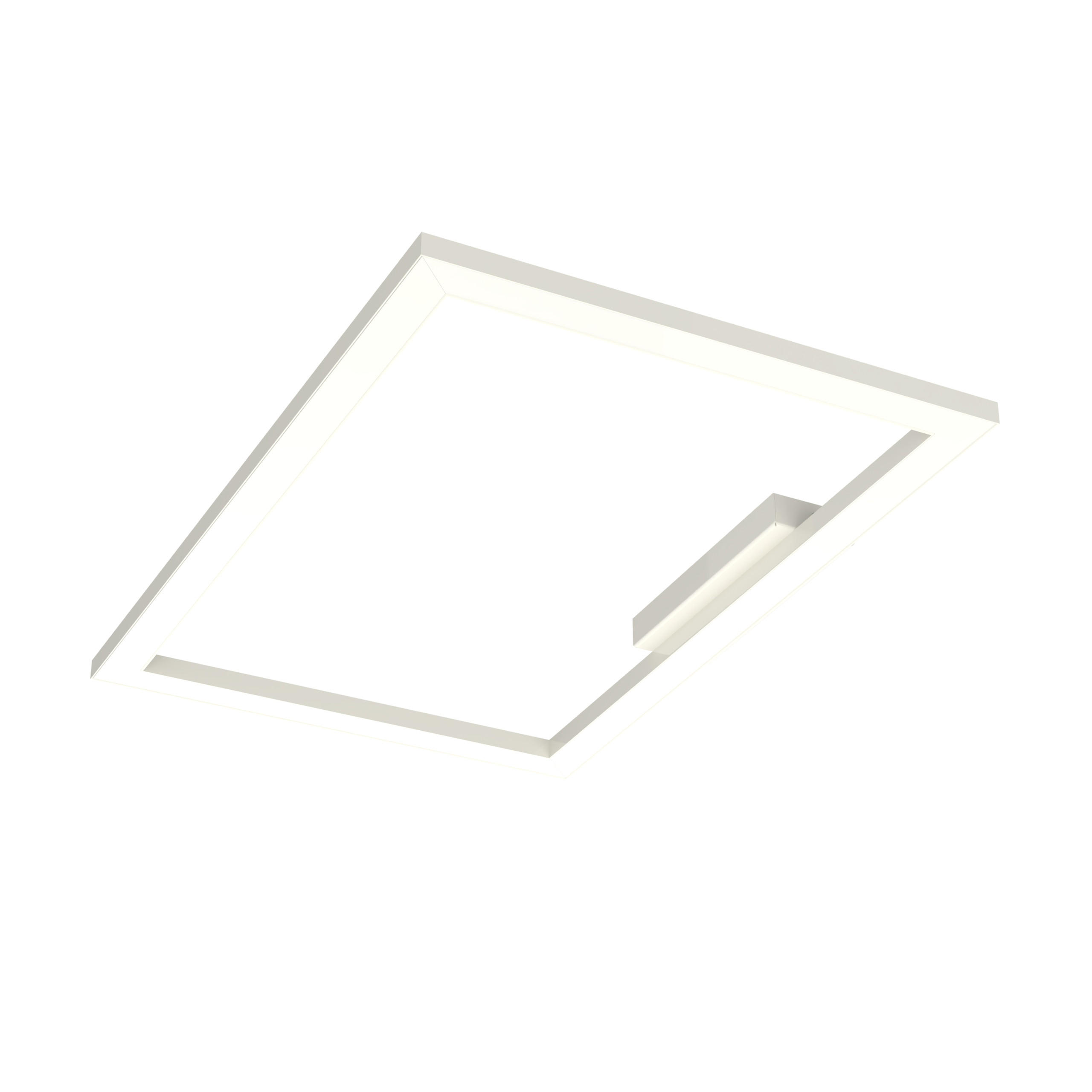 Lumicom Led-Deckenleuchte Weiß Hochglanz 60x100x40 cm