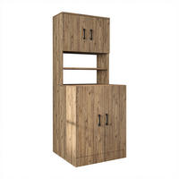 WASCHMASCHINENSCHRANK Atlantic I 70cm Breit, 180cm Hoch - Eichefarben, Holzwerkstoff (70/180/69cm)