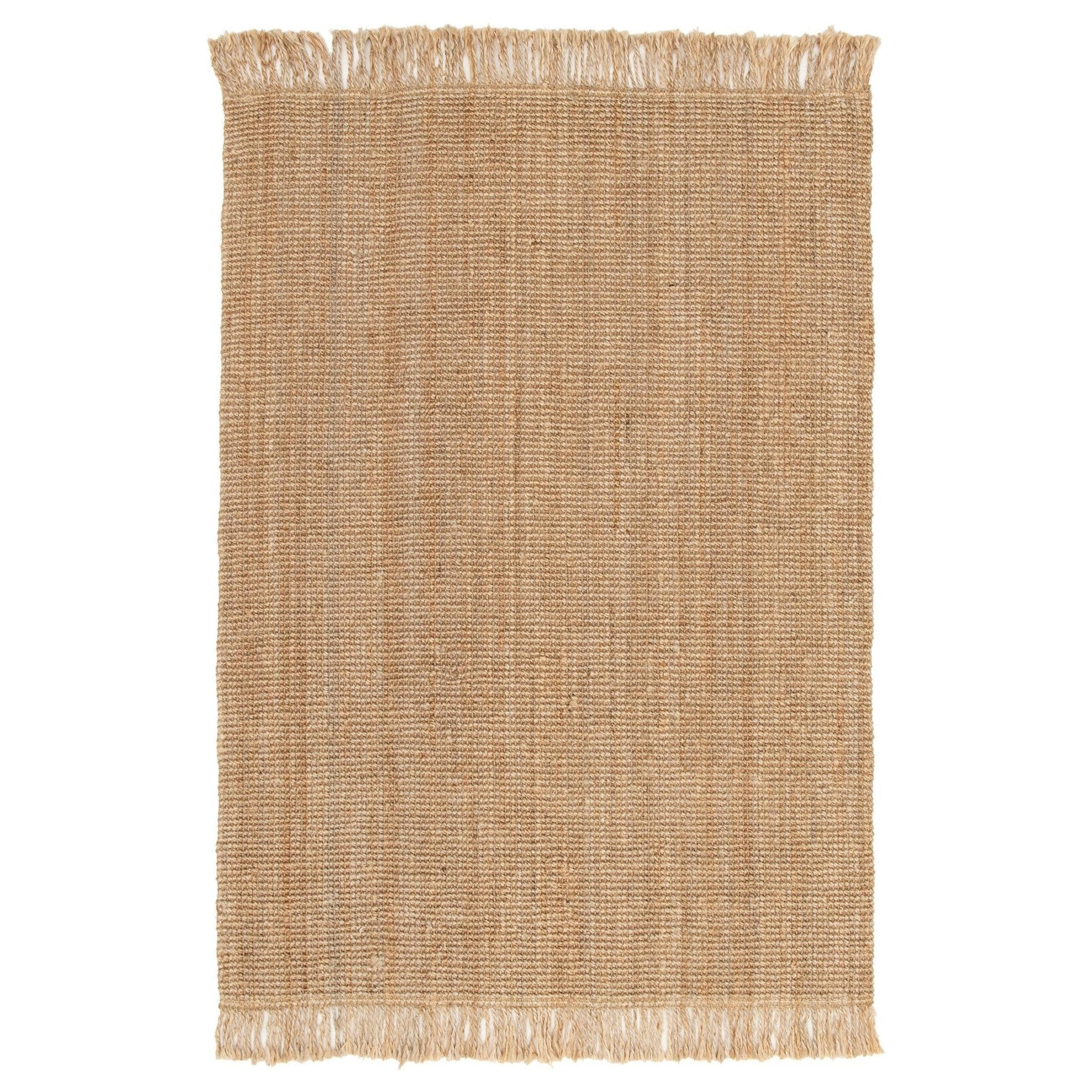 TEPPICH aus hochwertiger natürlicher Jute beige - Beige, Naturmaterialien (120/170cm) - AFK Living