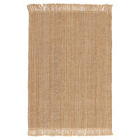 TEPPICH aus hochwertiger natürlicher Jute beige - Beige, Naturmaterialien (120/170cm) - AFK Living