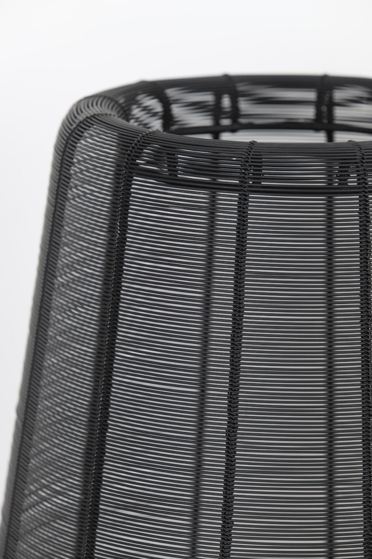 STEHLEUCHTE Adeta Schwarz Ø37/147 cm - Schwarz, Metall (37/37/147cm) - Light & Living