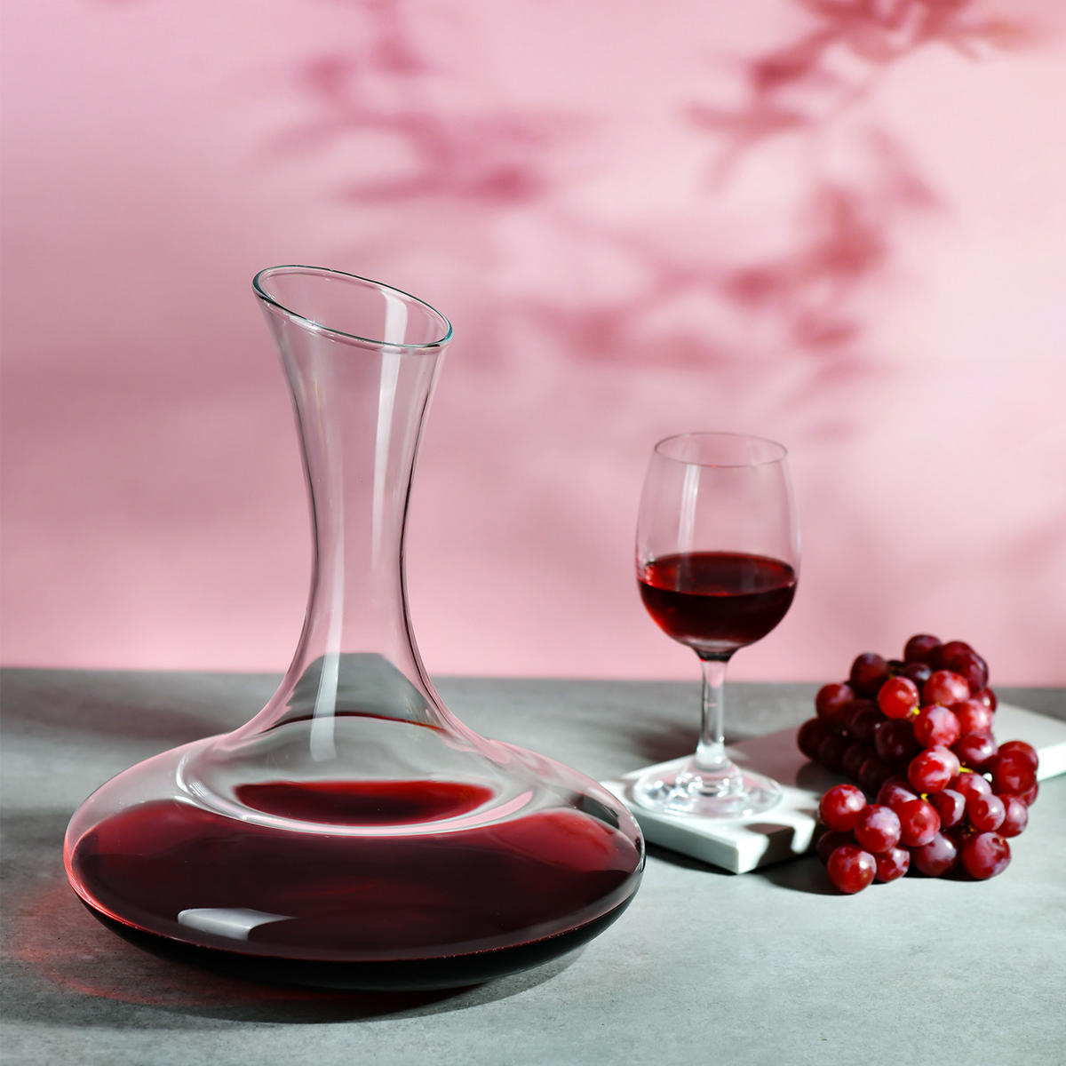 WEINDEKANTER, 1 Stk., 1500 ml, Handgemacht - Transparent, Glas (1.5L) - Krosno Glass