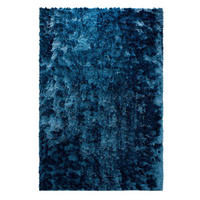 HOCHFLORTEPPICH Whisper Blau 300x400 cm - Blau, Textil (300/400cm) - benuta Nest