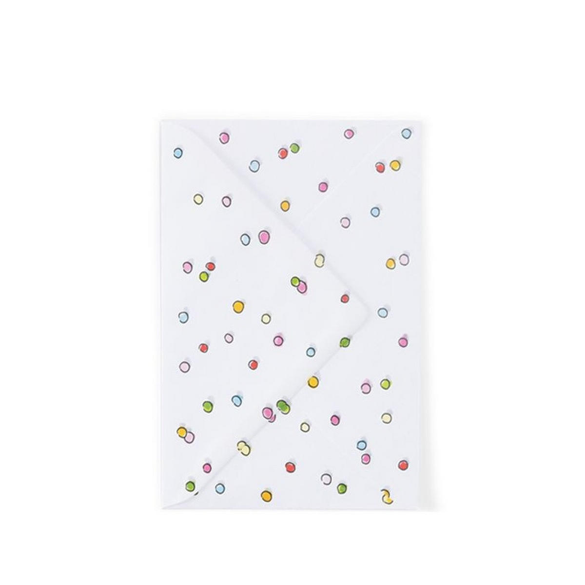 PAPIER Happy in Bunt - 18 x 12cm - Multicolor, Papier (12/1.3cm) - Blond Amsterdam