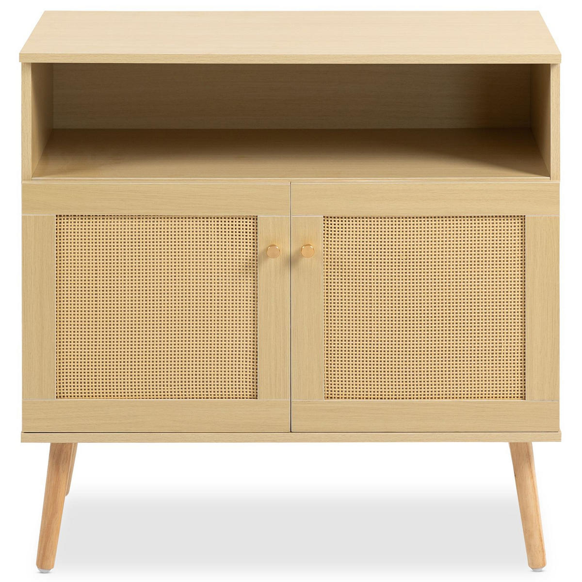 KOMMODE NORICA Eiche - Eichefarben, Holzwerkstoff (80/80/40cm) - IDIMEX