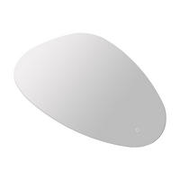 BADSPIEGEL - 80 cm x 3 cm - Glas - Weiß - SORALIMA - Weiß, Glas (80/60/3cm) - Vente-Unique