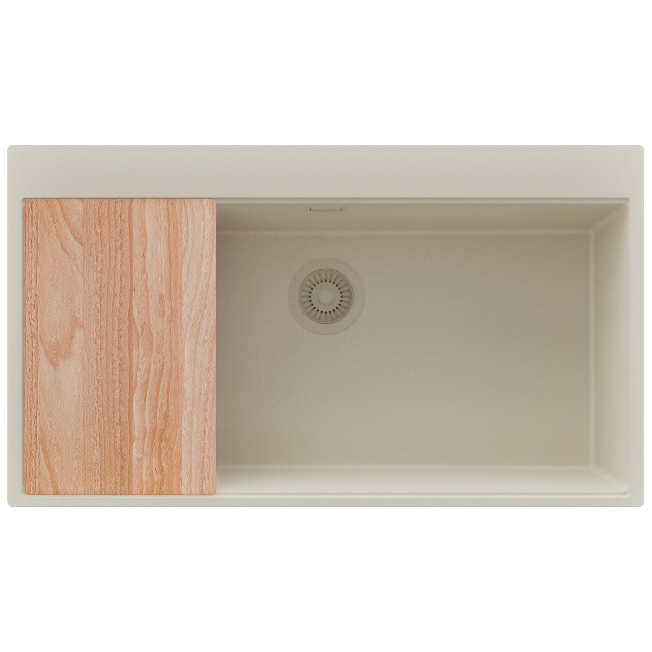 Primagran Spülbecken Beige, Beige, Beige 88x20x50 cm