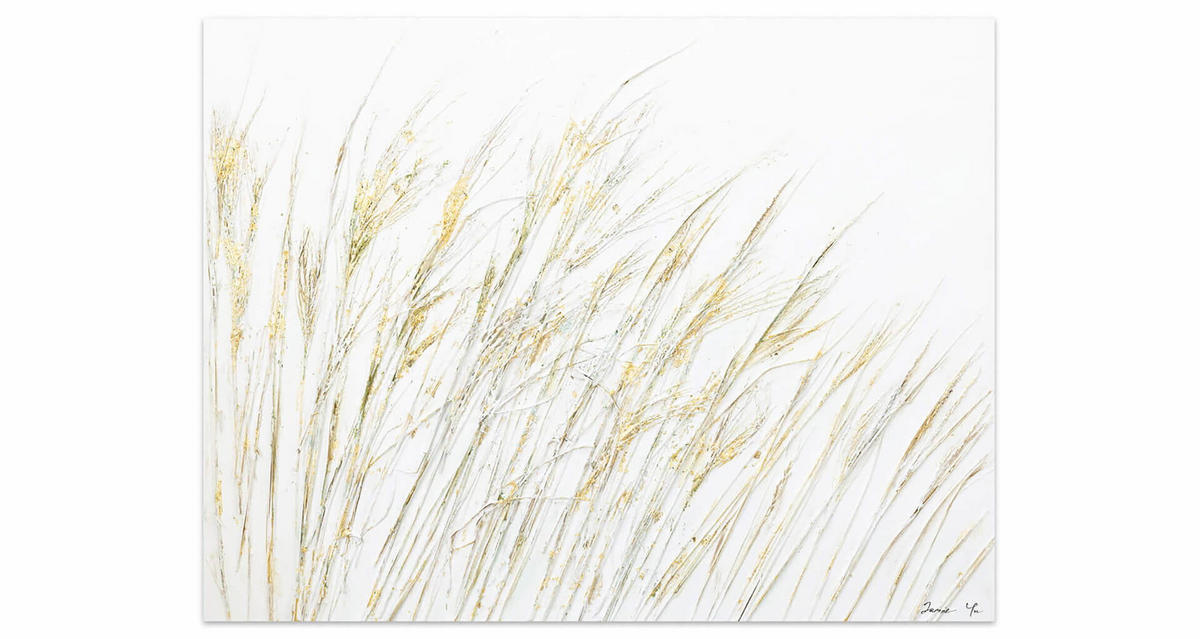 ACRYLBILD HANDGEMALT 100/75 cm - Beige, Holz/Textil (100/75cm) - KUNSTLOFT