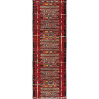 OUTDOORTEPPICH Artis Multicolor/Rot 80x250 cm - Multicolor, Textil (80/250cm) - benuta Nest