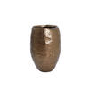 VASE Tingri Bronze Ø39/58 cm - Bronzefarben, Stein (58cm) - Light & Living