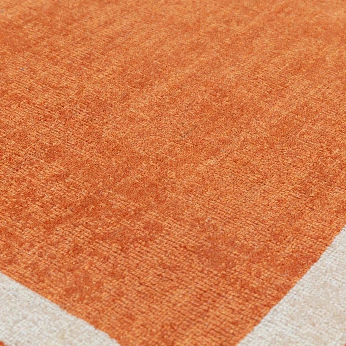TEPPICH modern Wolle BILA Orange 120 x 170 cm - Orange, Naturmaterialien (120/170cm) - Novatrend