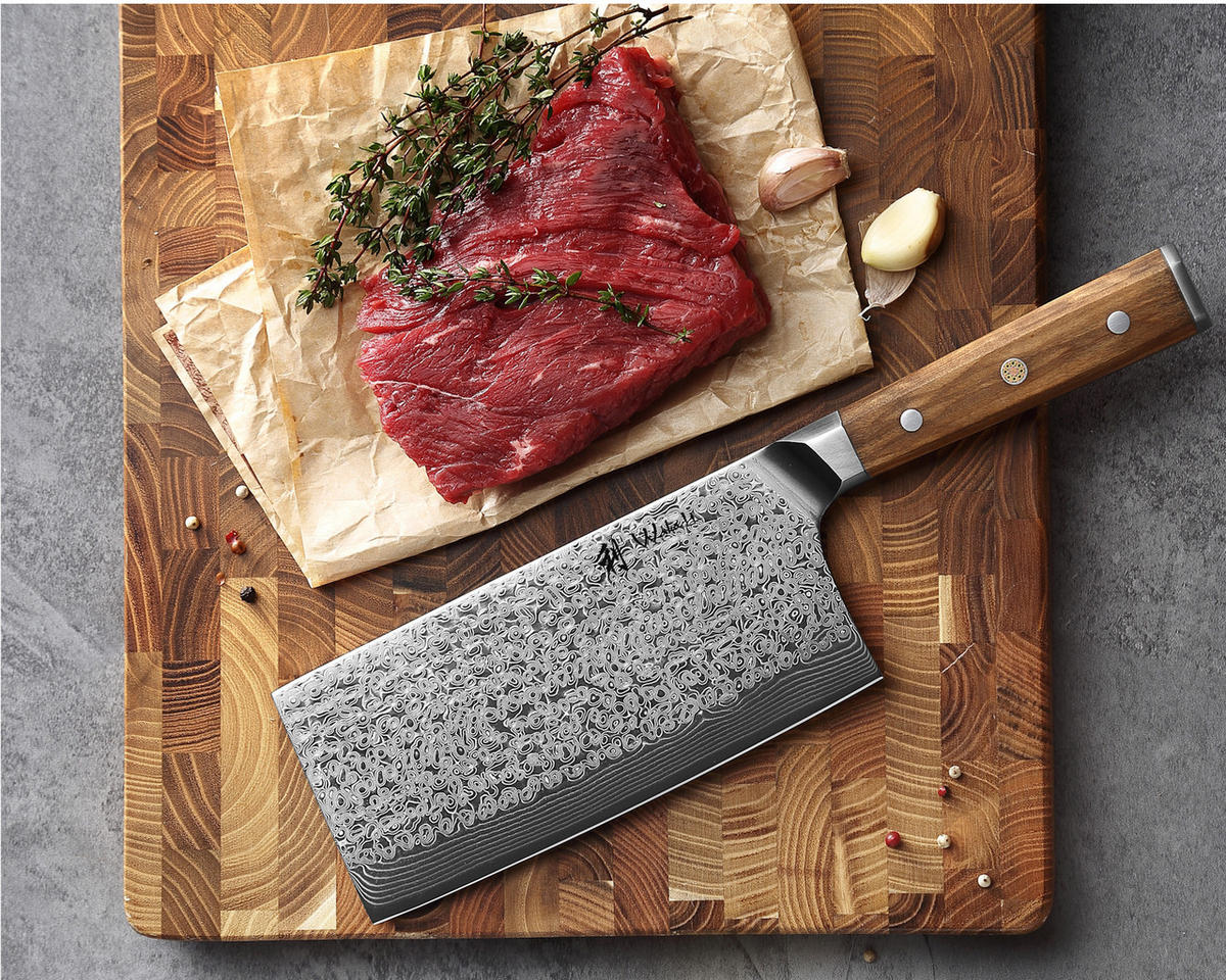 CHAI-DAO-MESSER 18 cm - Braun, Holz (31cm) - Wakoli