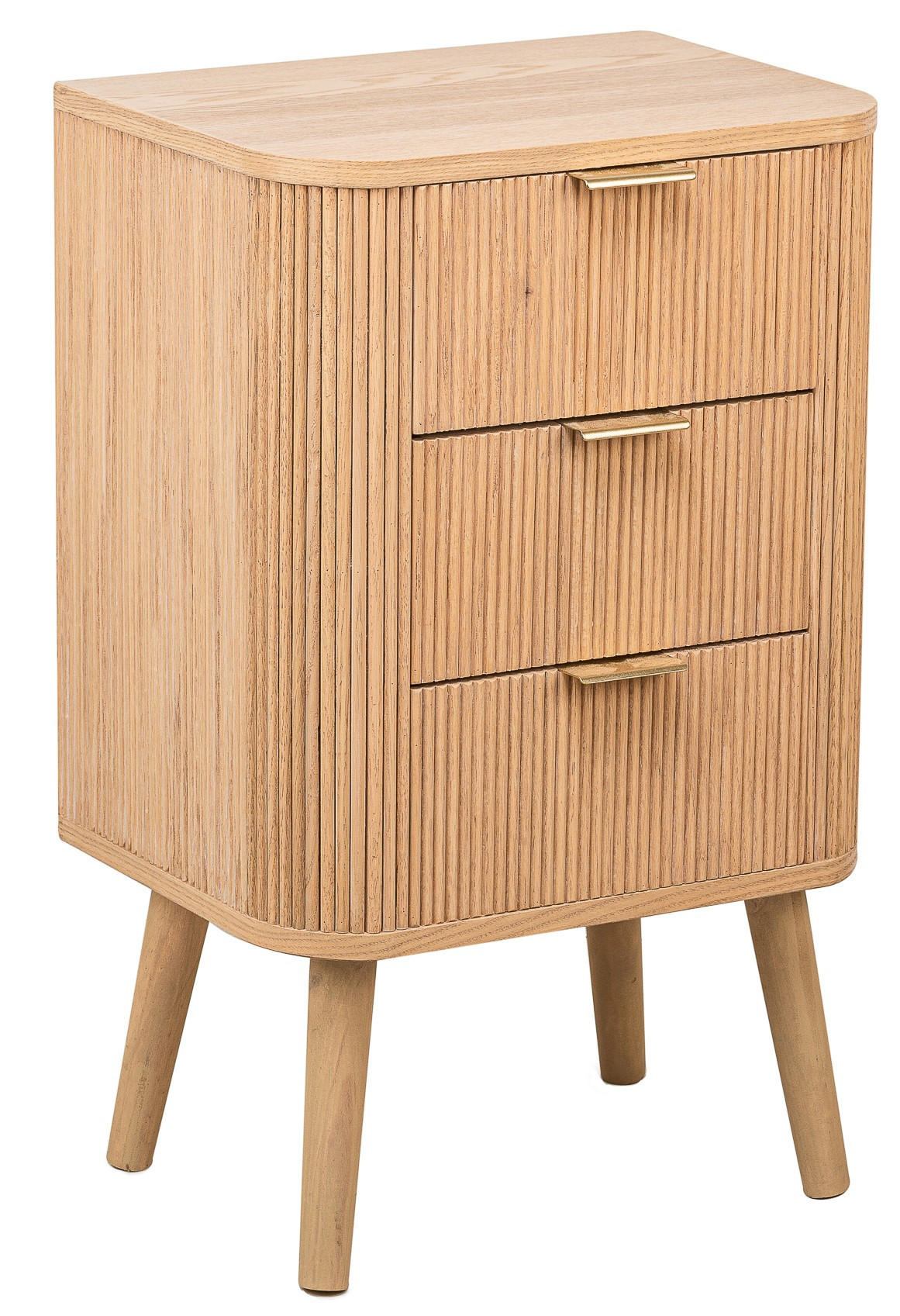 NACHTTISCH Rechteckig Braun 40 x 30 x 66 cm - Braun, Holz (40/66/30cm) - Nordlys