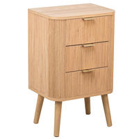 NACHTTISCH Rechteckig Braun 40 x 30 x 66 cm - Braun, Holz (40/66/30cm) - Nordlys
