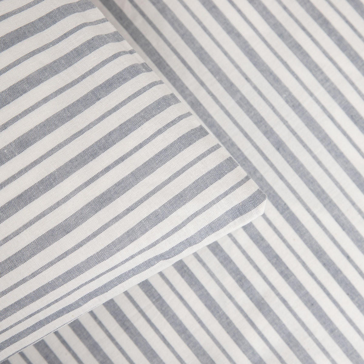 BETTWÄSCHE Cherish blau 160/200 cm - Blau/Weiß, Textil (160/200cm) - Homla