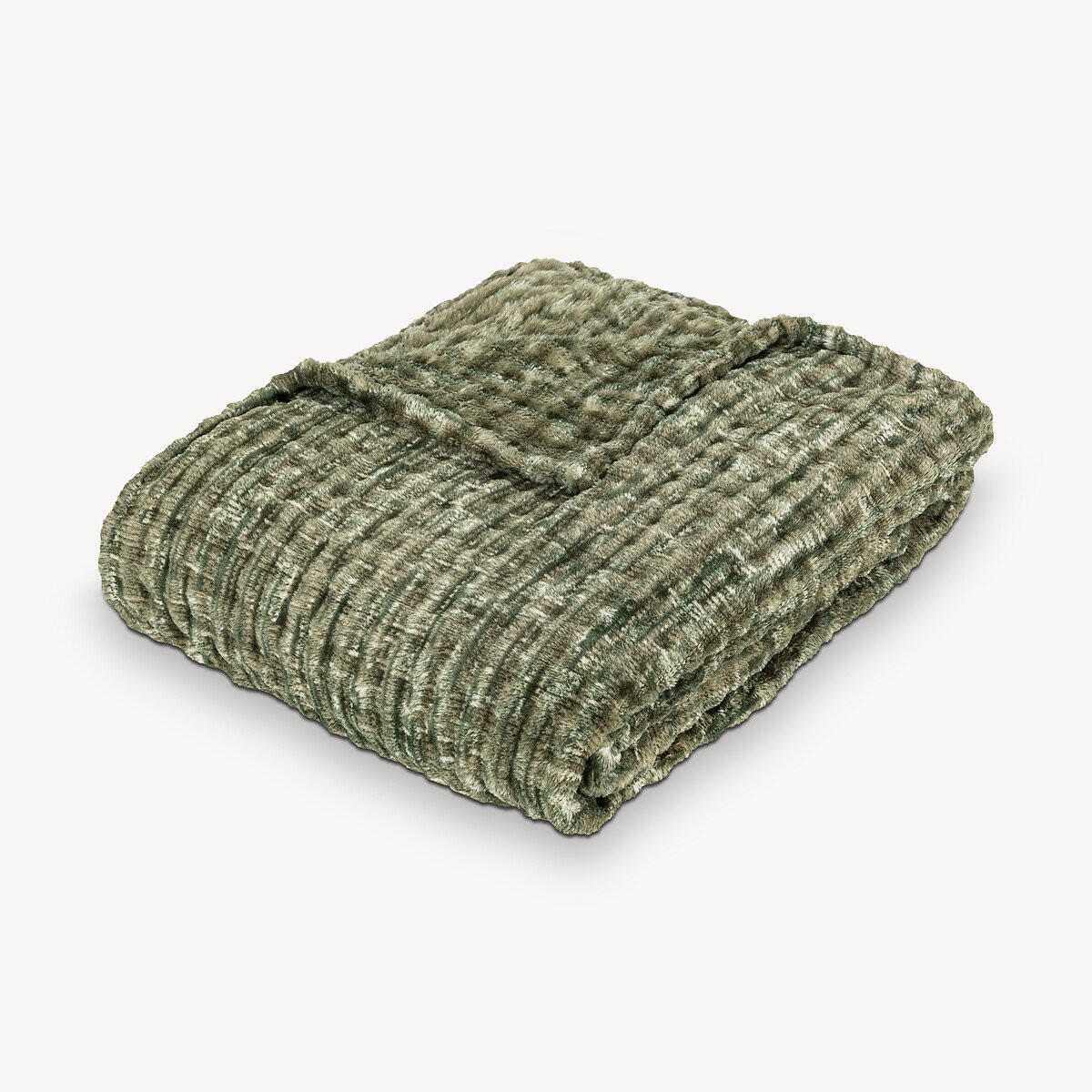 FLEECEDECKE Flan 125/150 cm - Grün, Textil (1/125cm) - Atmosphera Createur d´interieur