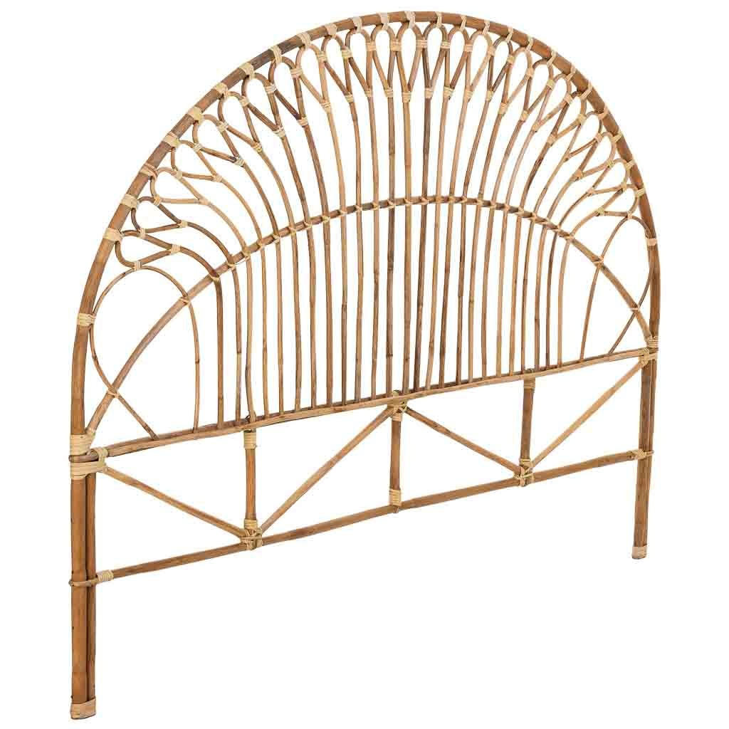 KOPFTEIL, 178x2x127cm - Braun, Naturmaterialien (178/127/2cm) - Wanderlust