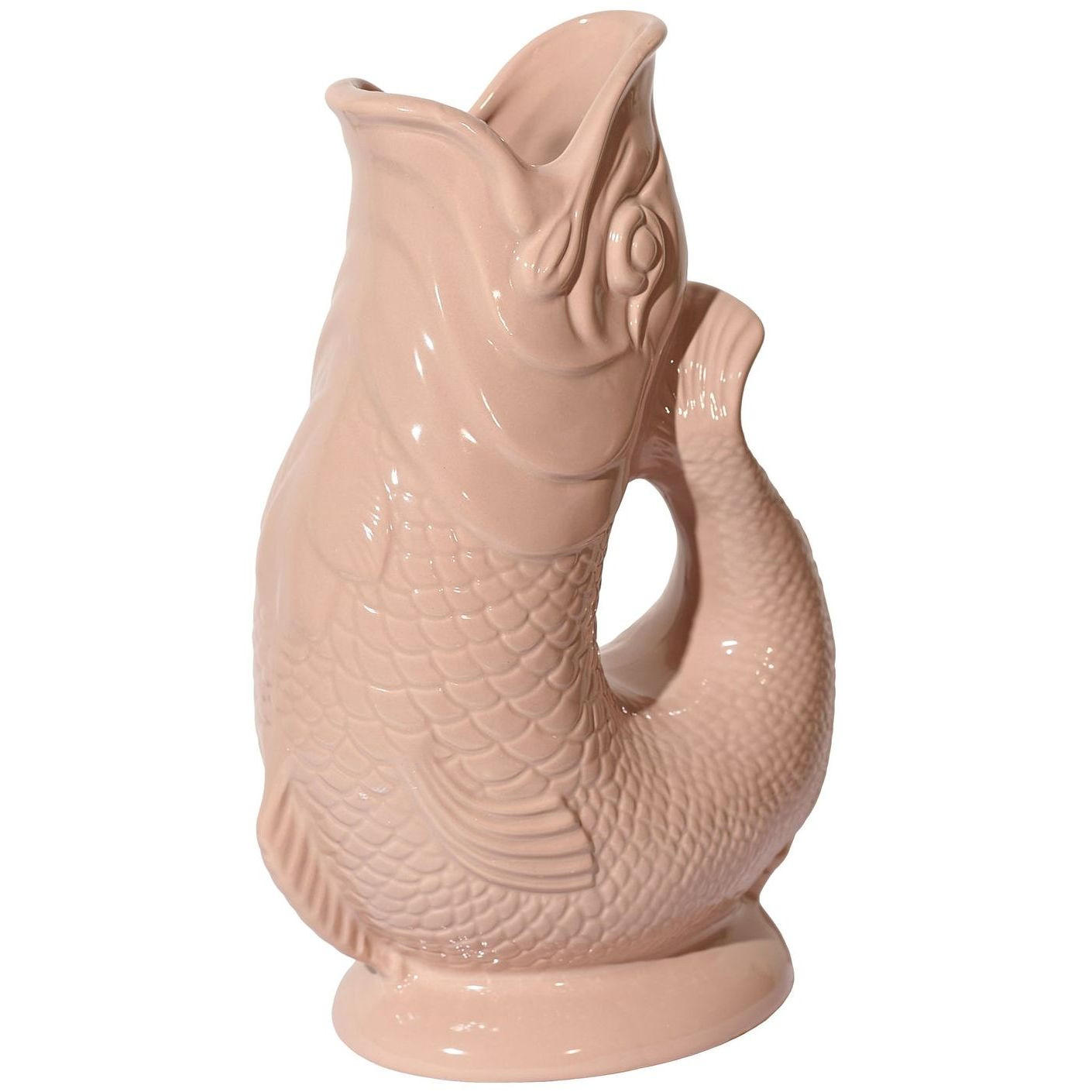 KARAFFE mit „Gluck-Gluck“-Geräusch 27,5/17/9,5 cm - Cappuccino, Keramik (1.2L) - Gluckigluck