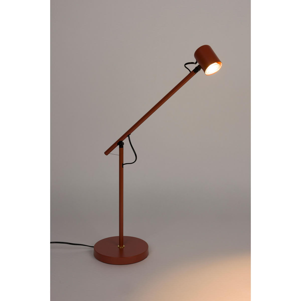 TISCHLAMPE Aero Rot - Rot, Metall (55/20/45.5cm) - Housecraft Living