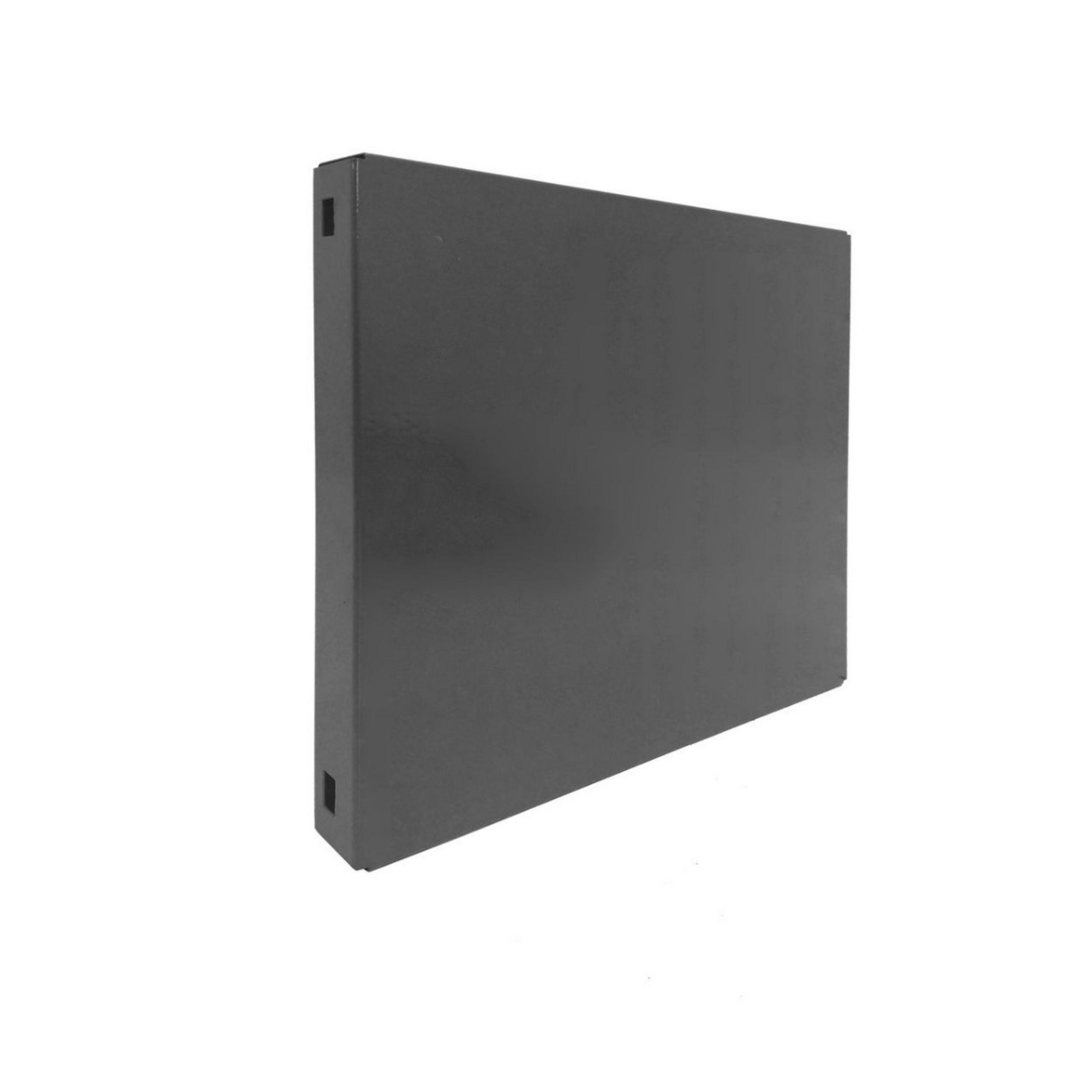 DOPPELPACK 2x Memoboard aus Stahl geschlossen | HxBxT 30x30x3,5cm | Grau | Wandtafel Trägersystem - Grau, Metall (30/30/3.5cm) - PROREGAL